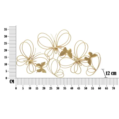P/CAND DA ŚCIANY MOTYLE 61 12 34 cm